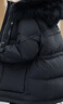雅鹿媽媽羽絨服中長(cháng)款2025年新款洋氣中年女款優(yōu)雅中老年保暖外套 升級黑色 2XL （推薦135-150斤） 曬單實(shí)拍圖