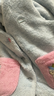 蕉內絨絨520Home動(dòng)物主題珊瑚絨女士背心家居服可外出保暖秋冬季馬甲 【女士】水蘭 M 曬單實(shí)拍圖