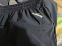 安踏加絨梭織運動(dòng)長(cháng)褲男士冬季新款彈力健身跑步直筒褲通勤休閑褲 曬單實(shí)拍圖