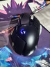 羅技（G） G502 HERO主宰者 有線(xiàn)鼠標 游戲鼠標 吃雞鼠標 電競鼠標宏編程可配重HERO引擎 禮盒送男友 G502H（藍紫防滑貼）+耿鬼鼠標墊 曬單實(shí)拍圖