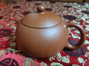 一茗金砂 宜興紫砂壺泡茶壺名家吳海良原礦梨皮朱泥壺全手工大球孔西施壺 320CC大品款 曬單實(shí)拍圖