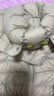 嘟嘟家寶寶羽絨服新年輕薄兒童白鴨絨保暖男童連帽外套過(guò)年衣服 綠色110 曬單實(shí)拍圖