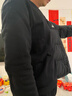 鴻星爾克馭光2.0|羽絨服男秋冬新款男女情侶防潑水休閑短款羽絨夾克外套 正黑 【女生建議拍小1-2碼】 2XL (175-180cm/140-150斤) 曬單實(shí)拍圖