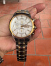 Balco瑞士原裝進(jìn)口馬年ETA機芯運動(dòng)商務(wù)休閑機械男手表3316明星同款 金色鋼帶1030SA3316 曬單實(shí)拍圖
