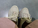 ZHR老爹鞋女內增高輕便運動(dòng)休閑鞋復古厚底舒適女鞋 KS270米色37 曬單實(shí)拍圖