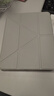 【追劇必備】2025新款ipadair7保護殼透明11代保護套5Pro帶筆槽3Y蘋(píng)果平板防彎摔全包輕薄亞克力 【太空灰】Y型三角結構/穩固支撐/帶筆槽 iPad 第11代 2025款（11英寸） 曬單實(shí)拍圖
