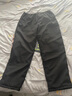 冬季男女同款大碼三層防風(fēng)加絨加厚保暖休閑棉褲保暖護膝 黑色 （平口） 5XL （175-195斤） 曬單實(shí)拍圖