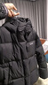 坦博爾羽絨服女短款連帽秋冬保暖外套厚25年新款5530362D 黑色170 曬單實(shí)拍圖