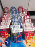 FASSON創(chuàng  )意透明禮品包裝袋零食分裝袋幼兒園活動(dòng)獎品生日禮物袋手提袋 文字禮物款【10個(gè)裝】 曬單實(shí)拍圖