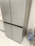 海爾（Haier）冰箱四開(kāi)門(mén)多門(mén)雙變頻風(fēng)冷無(wú)霜凈味保鮮節能省電雙開(kāi)門(mén)一級能效家用大容量十字對開(kāi)門(mén)電冰箱 【水晶銀477升 母嬰三檔變溫 黑金凈化】 曬單實(shí)拍圖