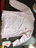 宜而爽女童長(cháng)袖衫春秋季中大童時(shí)尚百搭木耳邊打底衫兒童長(cháng)袖T恤 曬單實(shí)拍圖