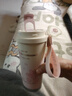 Vanow櫻花保溫杯女生咖啡陶瓷內膽吸管杯子送女友禮物家居館車(chē)載水杯 曬單實(shí)拍圖