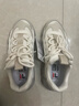 斐樂(lè )（FILA） 可頌面包鞋運動(dòng)鞋女休閑鞋老爹鞋厚底鞋子 豆腐白/燕麥色-TO 36.5 曬單實(shí)拍圖