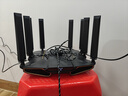 中興（ZTE）【問(wèn)天】BE7200Pro+ WiFi7家用無(wú)線(xiàn)路由器 雙頻聚合游戲加速 8顆獨立放大器 滿(mǎn)血2.5G網(wǎng)口 曬單實(shí)拍圖