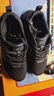 雙星八特皮面運動(dòng)男鞋春秋季革面防潑水舒適透氣全黑跑步休閑旅游工作鞋 曬單實(shí)拍圖