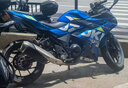 豪爵鈴木GSX250R雙缸水冷重機車(chē)小R趴賽400CC跑車(chē)二手仿賽摩托車(chē) 藍色鈴木GSX250R九成新 曬單實(shí)拍圖