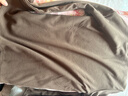 歐迪芬打底衫女半高領(lǐng)內搭女保暖秋冬款磨毛長(cháng)袖t恤女修身高彈柔軟咖 XL 曬單實(shí)拍圖