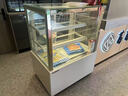藝菱蛋糕柜展示柜冷藏保鮮商用玻璃陳列柜水果壽司甜品風(fēng)冷保鮮柜鮮花水果鹵菜鴨脖柜涼菜柜慕斯柜 落地式 直角后開(kāi)門(mén) 長(cháng)0.9米高1.2寬0.65 曬單實(shí)拍圖