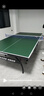 雙魚(yú)（DOUBLE FISH）18MM面板乒乓球桌家用可折疊式乒乓球臺室內可移動(dòng)訓練比賽案子 2026G (18MM)護眼橄欖綠色面板 曬單實(shí)拍圖