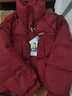 啄木鳥(niǎo)安哥拉紅羽絨服女短款2025冬季新款小個(gè)子白鴨絨立領(lǐng)面包服外套潮 安哥拉紅【高品質(zhì)】 S 【適合80-110斤】 曬單實(shí)拍圖