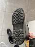 品之德 加絨保暖雨鞋雨靴水靴EVA輕便防耐磨水鞋防寒靴耐油弱酸堿勞保鞋 黑色 42 曬單實(shí)拍圖