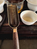 拜杰黑檀木茶勺 茶匙茶鏟茶則茶葉勺子茶道六君子功夫茶具取茶器 曬單實(shí)拍圖