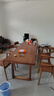 金沙公爵（Duke Kingtha）實(shí)木茶桌椅組合辦公室客廳功夫茶桌標準:2.4桌組合+5廣島椅  曬單實(shí)拍圖