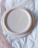JOYYE杯蓋陶瓷杯蓋簡(jiǎn)約百搭浮雕純色圓形陶瓷蓋（不適用本店手繪杯） 米色 曬單實(shí)拍圖