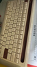 B.O.W 航世 K150 ipad藍牙鍵盤(pán)鼠標套裝pro帶卡槽辦公鍵鼠 男女生適用安卓ipad平板筆記本電腦無(wú)線(xiàn)鍵鼠 奶咖色【三藍牙鍵盤(pán)+白鼠標】丨支持多設備連接 曬單實(shí)拍圖