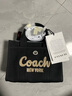 蔻馳（COACH） 奢侈品女包休閑單肩斜挎手提包CZ098LHBLK 黑色 情人節禮物 曬單實(shí)拍圖