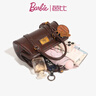 芭比（Barbie）手提包包女包2026年新款復古保齡球輕奢單肩斜挎包閨蜜禮物情人節 曬單實(shí)拍圖