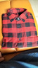 優(yōu)衣庫男女裝法蘭絨格子襯衫長(cháng)袖襯衣薄外套25秋冬480772 480772/15珊瑚紅色 L 曬單實(shí)拍圖