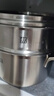 雙立人（ZWILLING）雙層湯鍋蒸籠不銹鋼深燒鍋煲湯燉肉鍋無(wú)涂層煮湯鍋燉鍋煮粥煮面鍋 深燒鍋+蒸籠 20cm 曬單實(shí)拍圖