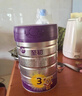 a2至初 3段奶粉嬰幼兒配方奶粉1-3歲850g*6罐三段奶粉 含乳鐵蛋白 曬單實(shí)拍圖