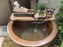 流水趣陶瓷金魚(yú)缸大號庭院院子門(mén)海睡蓮缸荷花缸老式大水缸流水循環(huán)擺件 熱賣(mài)套組】水到渠成（大號缸60cm 曬單實(shí)拍圖