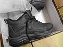 駱駝（CAMEL）加絨保暖男鞋女鞋防潑水高幫運動(dòng)休閑鞋 3635，黑色，男 40 曬單實(shí)拍圖