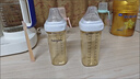 HEGEN海格恩奶瓶0-6個(gè)月以上寶寶防脹氣PPSU直飲仿母乳奶瓶雙支裝 【大寶必備】 330ml 奶瓶*2（6個(gè)月以上） 曬單實(shí)拍圖