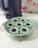 九陽(yáng)（Joyoung）蒸蛋器 煮蛋器 定時(shí) 自動(dòng)斷電安心用 小型316L不銹鋼多功能 雙層蒸煮雞蛋早餐神器ZD14-GE330 曬單實(shí)拍圖