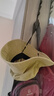 日系水洗抽繩漁夫帽子女春夏季薄款遮陽(yáng)工裝風(fēng)綁帶防曬百搭盆帽 卡其色 M 55-59cm 曬單實(shí)拍圖