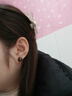 伊燦復古小方糖豹紋耳釘女2026新款爆款防過(guò)敏耳飾小眾高級感百搭耳環(huán) 復古小方糖豹紋耳釘女 曬單實(shí)拍圖