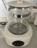 奧克斯（AUX）養生壺母嬰多功能燒水壺全玻璃熱水壺恒溫水壺燉煮壺一體煮茶壺辦公室家用調奶器沖奶 YS130 曬單實(shí)拍圖