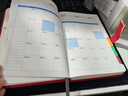 金值2026年日程本國風(fēng)筆記本子 365天效率手冊商務(wù)工作日歷每日計劃本記事備忘本新年元旦禮物 中國紅 曬單實(shí)拍圖