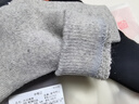 都市麗人4雙裝30%羊毛襪子女士中筒襪加絨加厚秋冬季保暖長(cháng)筒襪女毛巾襪 曬單實(shí)拍圖