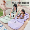 駱駝（CAMEL）熊貓睡袋戶(hù)外兒童睡袋露營(yíng)春秋季保暖冬天加厚隔臟小學(xué)學(xué)生款被子 12-20°C 丁香紫 可拆卸164BAF5643 曬單實(shí)拍圖