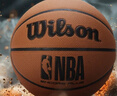 Wilson威爾勝NBA絕塵系列ENCORE PLUS防塵皮革室外神器成人比賽7號籃球 曬單實(shí)拍圖