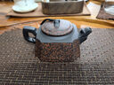 藏壺天下正宗宜興紫砂壺四方壺龍尊原礦老紫泥絞泥泡茶壺中品全手工茶壺具 龍尊 曬單實(shí)拍圖