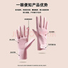 雪倫朵騎行手套女冬季2025新款防風(fēng)防寒加絨厚騎車(chē)開(kāi)車(chē)保暖觸屏防滑手套 皮粉色【騎行防滑觸屏款】 均碼 曬單實(shí)拍圖