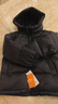 雪中飛兒童羽絨服新款潮流加厚面包服男童女童冬季外套黑色140 曬單實(shí)拍圖