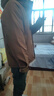 JEEP吉普羽絨服男冬季短款連帽保暖外套男士休閑夾克衣服男裝 棕色 XL 曬單實(shí)拍圖