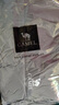 駱駝（CAMEL）[黑鉆3.0]羽絨服男90%絨保暖時(shí)尚顯瘦高蓬羽絨服女 A13CAPN110A5，縹緲灰 ，中性（金箔內） L 曬單實(shí)拍圖